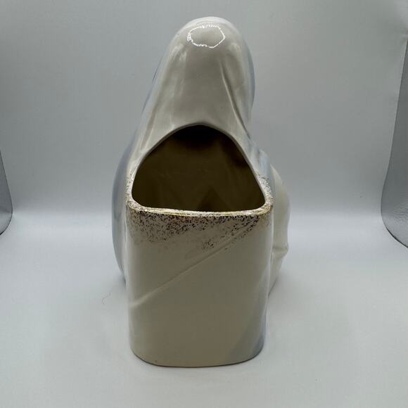 Virgin Mary Porcelain Planter, Vintage Japan #4157 - Picture 3 of 8